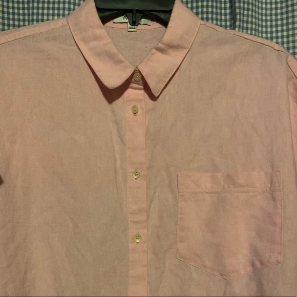 Madewell Tie Front Top   Size L - Picture 8 of 15